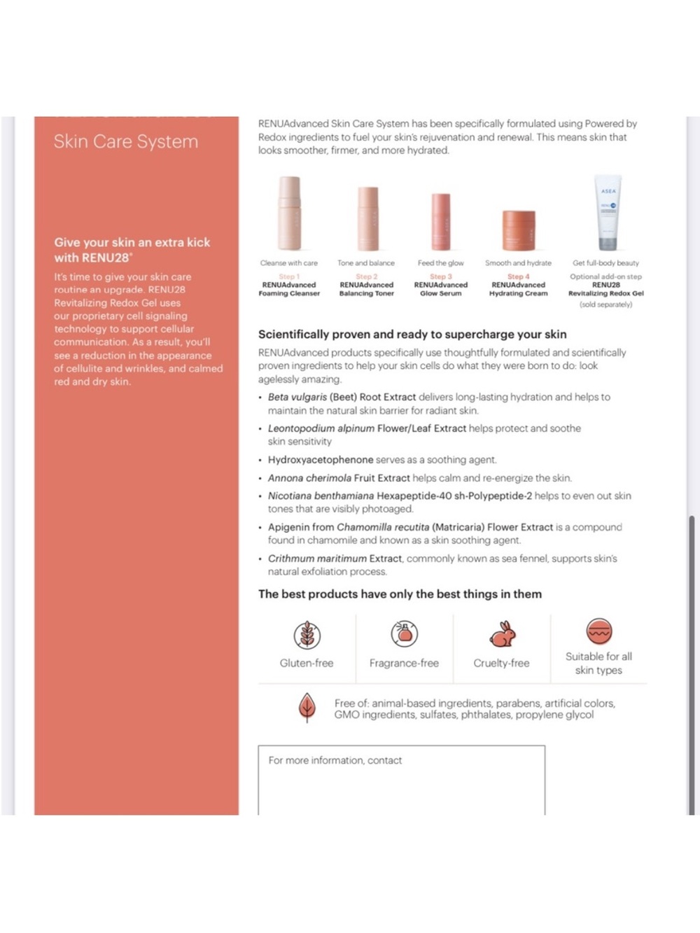 ASea RENUAdvanced Skin Care System – White - Picture 3 of 4